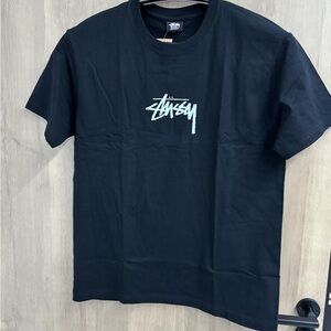 Black Short Sleeve Logo Tee